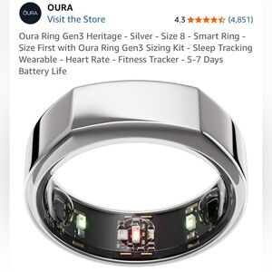 Ours Ring 3 with charging cable